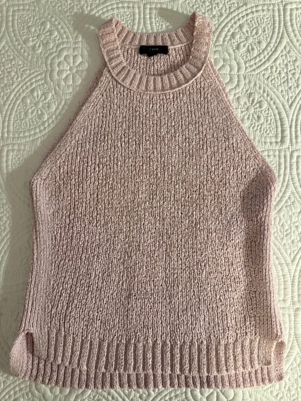 J Crew High-neck sweater-tank